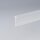 Schleiflippendichtung mit wechselbarer Einschubdichtung | 6 mm Glasstärke | 100 cm Länge  | 14,5 mm Höhe