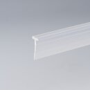Einschubdichtung | 6 mm Glasstärke | 14,5mm Höhe | 100 cm Länge