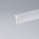 Einschubdichtung | 6 mm Glasstärke | 10,5mm Höhe | 100 cm Länge