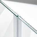 Türdichtung mit langem Wasserabweiser | 6-8 mm Glasstärke | 200 cm Länge