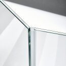 Hohlkammer-Mitteldichtung | 6 mm Glasstärke | kurzer Glaseinstand | 200 - 250 cm lang